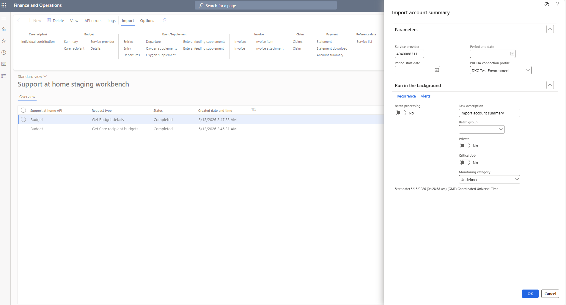 Placeholder — re-run account summary import