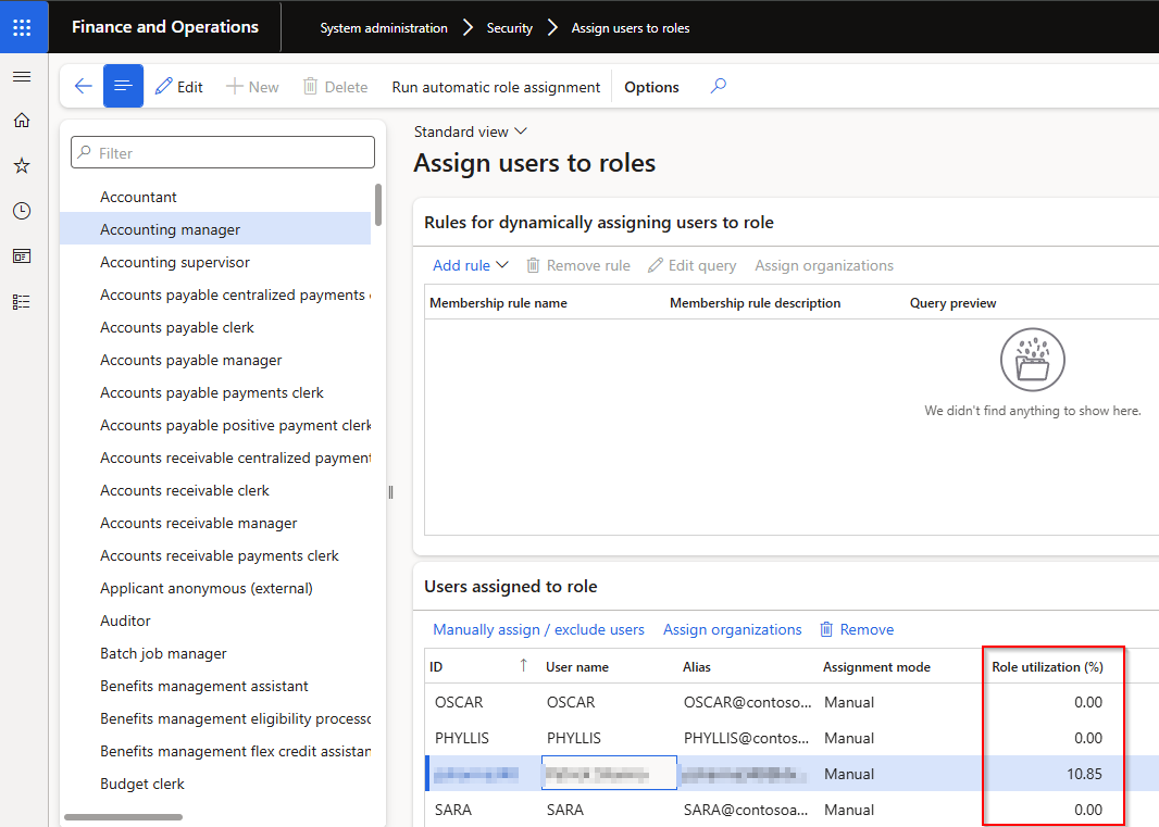 Security configuration